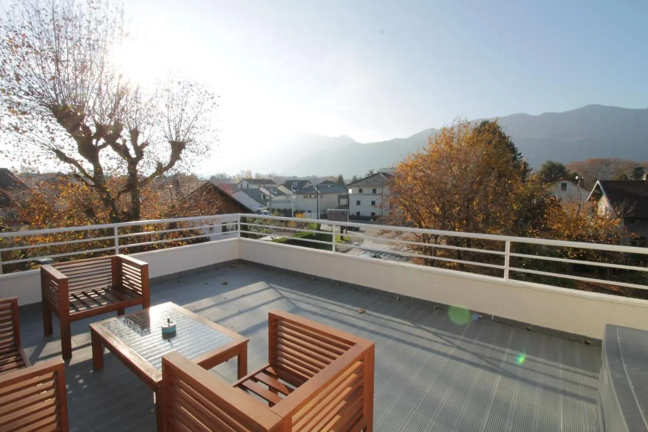 Appartement La Terrasse du Grand-port, Joli T2 à 300m du Lac du Bourget à Aix-les-Bains